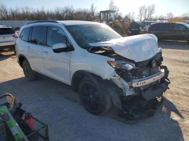 5FNYF5H22NB009411 - 2022 HONDA PILOT SE WHITE photo 4