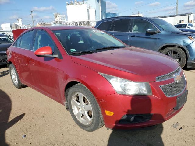 1G1PF5SC1C7368239 - 2012 CHEVROLET CRUZE LT RED photo 4