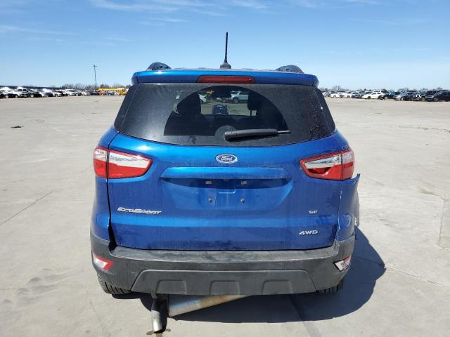MAJ6S3GL3NC473683 - 2022 FORD ECOSPORT SE Mavi foto 6