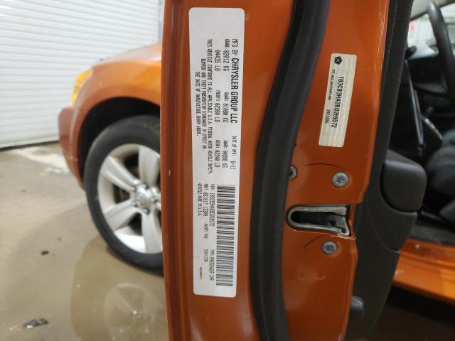 1B3CB3HA2BD269572 - 2011 DODGE CALIBER MAINSTREET ORANGE photo 12