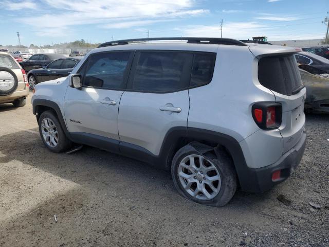 ZACCJABB5JPJ58437 - 2018 JEEP RENEGADE LATITUDE SILVER photo 2