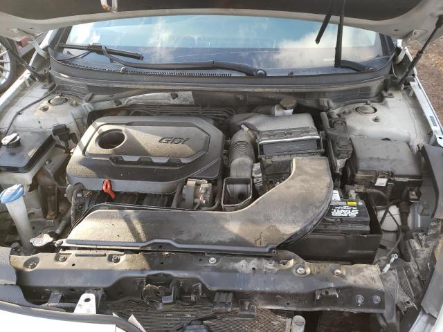 5NPE24AF4FH221994 - 2015 HYUNDAI SONATA SE SILVER photo 11