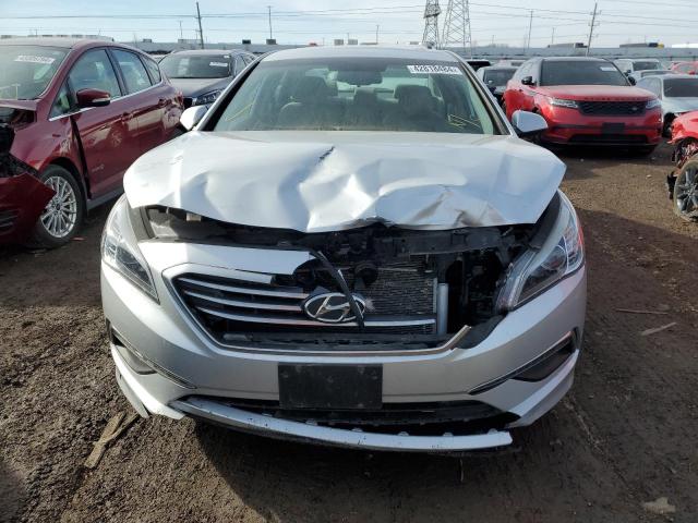 5NPE24AF4FH221994 - 2015 HYUNDAI SONATA SE SILVER photo 5