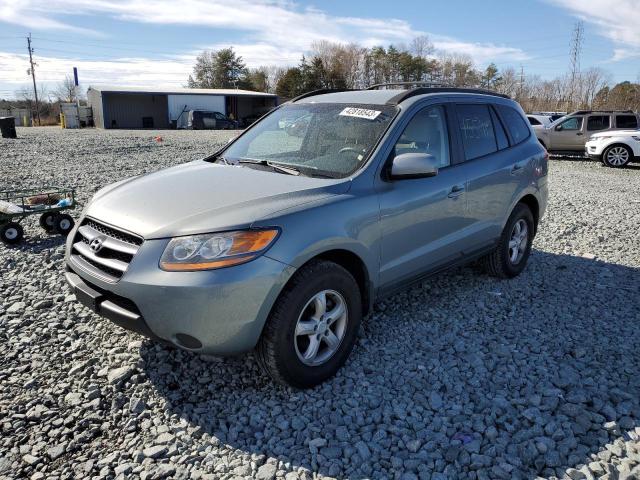 5NMSG73D88H211955 - 2008 HYUNDAI SANTA FE GLS GRAY photo 1