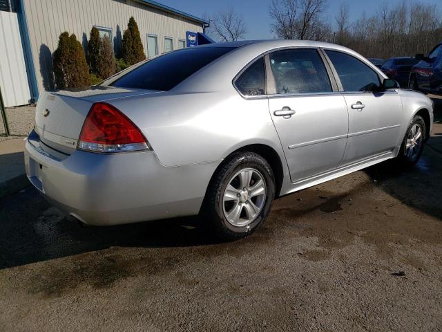 2G1WA5E32F1107225 - 2015 CHEVROLET IMPALA LIM LS SILVER photo 3