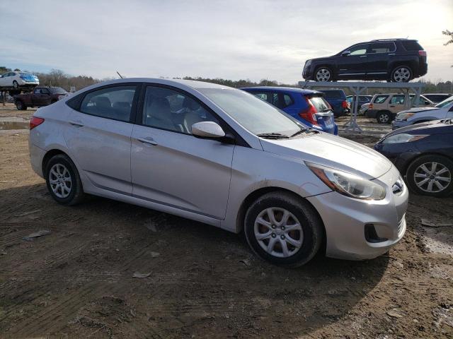 KMHCT4AE7CU218595 - 2012 HYUNDAI ACCENT GLS SILVER photo 4