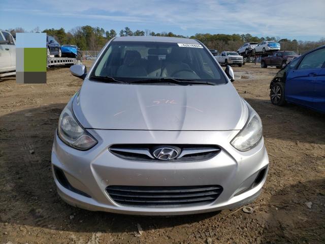 KMHCT4AE7CU218595 - 2012 HYUNDAI ACCENT GLS SILVER photo 5