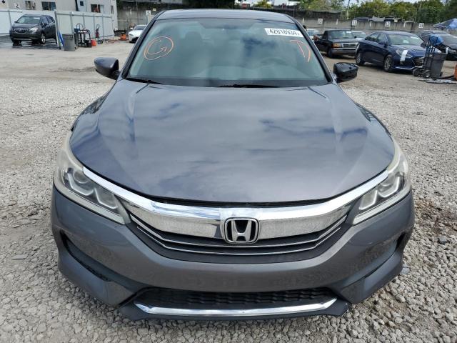 1HGCR2F37HA152395 - 2017 HONDA ACCORD LX GRAY photo 5