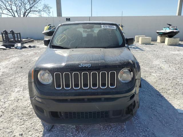 ZACCJAAT2GPE36989 - 2016 JEEP RENEGADE SPORT Սև լուսանկար 5