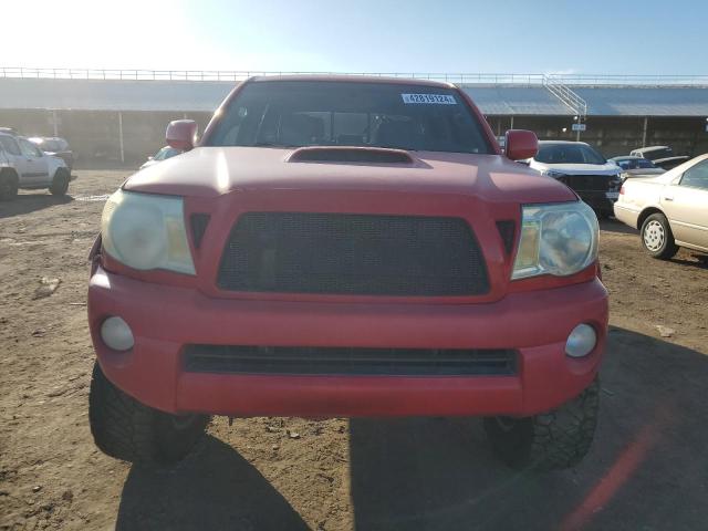 5TEJU62N78Z486449 - 2008 TOYOTA TACOMA DOUBLE CAB PRERUNNER RED photo 5