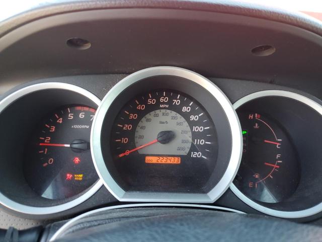 5TEJU62N78Z486449 - 2008 TOYOTA TACOMA DOUBLE CAB PRERUNNER RED photo 9