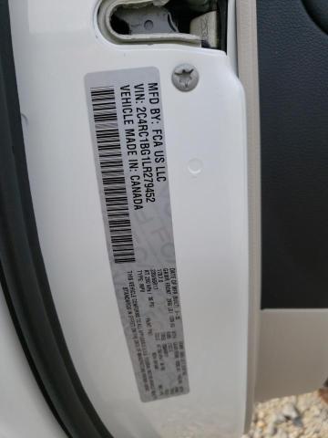 2C4RC1BG1LR279452 - 2020 CHRYSLER PACIFICA TOURING L 白色 照片 12