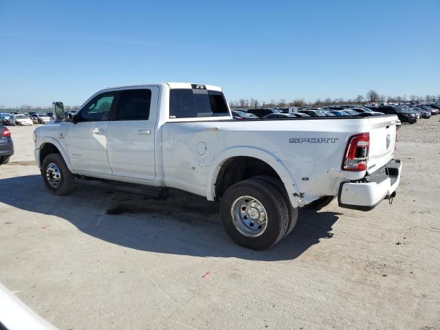 3C63RRJL9MG618555 - 2021 RAM 3500 LARAMIE WHITE photo 2