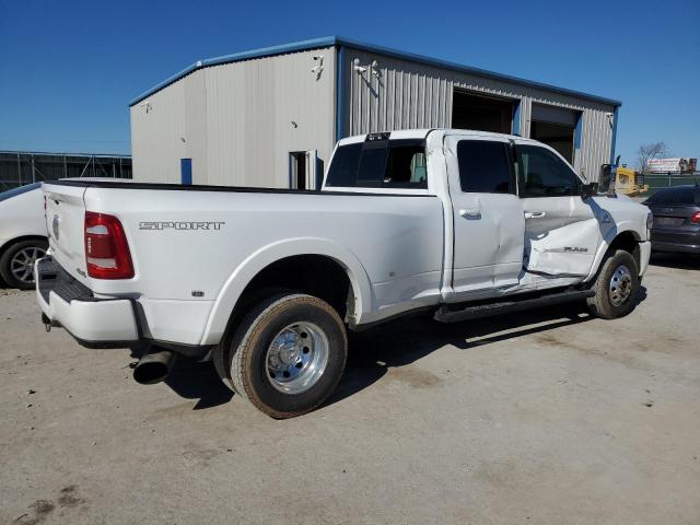 3C63RRJL9MG618555 - 2021 RAM 3500 LARAMIE WHITE photo 3