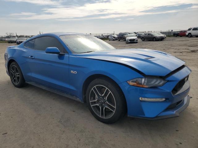 1FA6P8CF1M5157135 - 2021 FORD MUSTANG GT BLUE photo 4