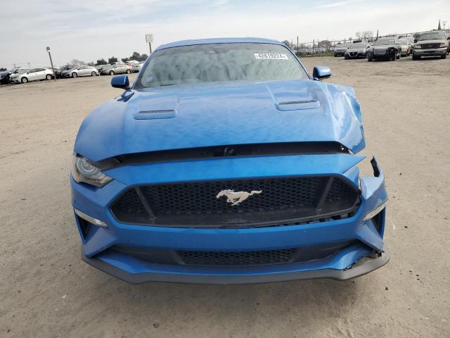 1FA6P8CF1M5157135 - 2021 FORD MUSTANG GT BLUE photo 5