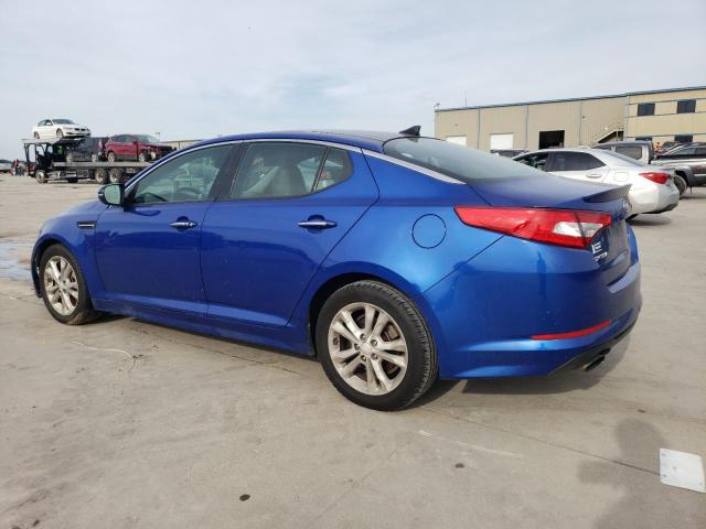 5XXGR4A63CG059061 - 2012 KIA OPTIMA SX BLUE photo 2