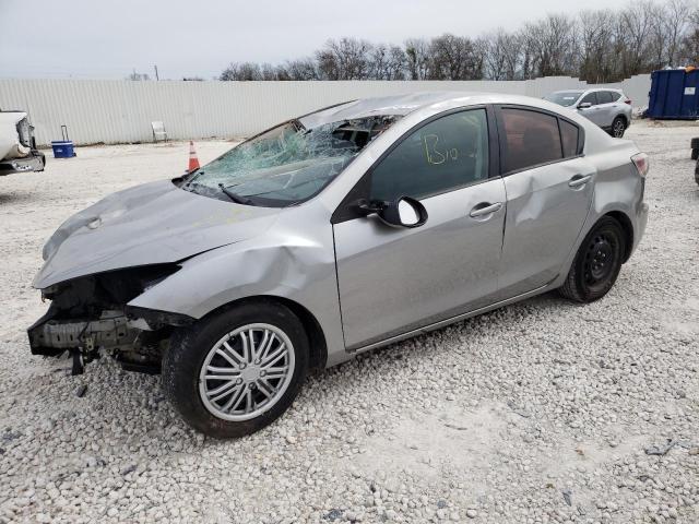 JM1BL1UF6C1645206 - 2012 MAZDA 3 I SILVER photo 1