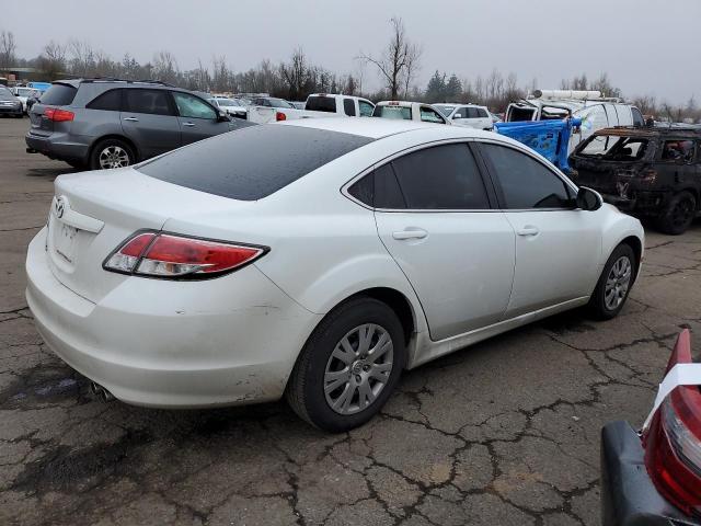 1YVHZ8BH6B5M20503 - 2011 MAZDA 6 I WHITE photo 3