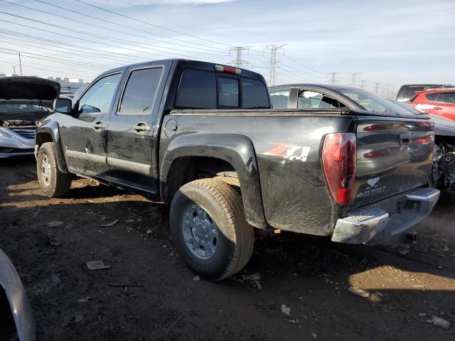 1GCDT13E288162120 - 2008 CHEVROLET COLORADO BLACK photo 2