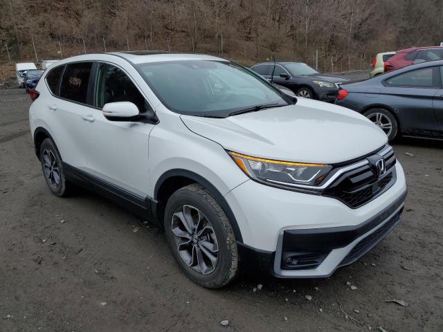 2HKRW2H5XLH689991 - 2020 HONDA CR-V EX WHITE photo 4