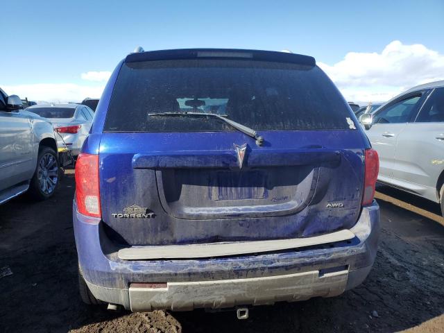 2CKDL73F966092056 - 2006 PONTIAC TORRENT BLUE photo 6