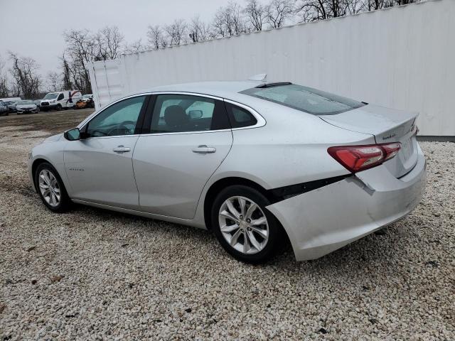 1G1ZD5ST7MF070798 - 2021 CHEVROLET MALIBU LT SILVER photo 2