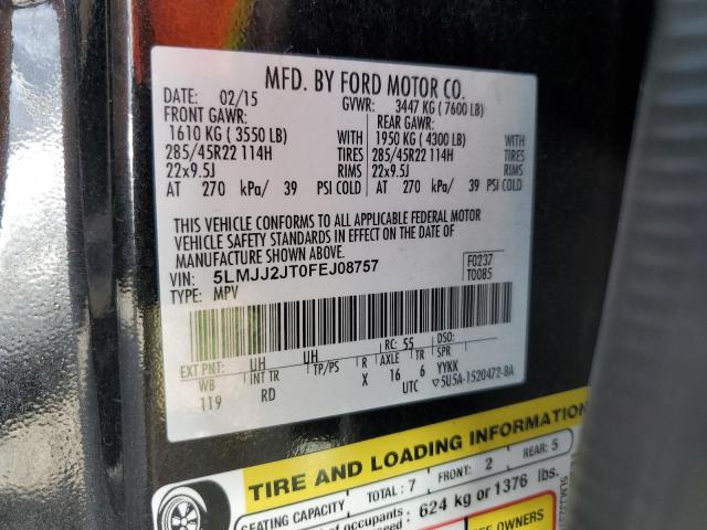 5LMJJ2JT0FEJ08757 - 2015 LINCOLN NAVIGATOR 黑色 照片 12