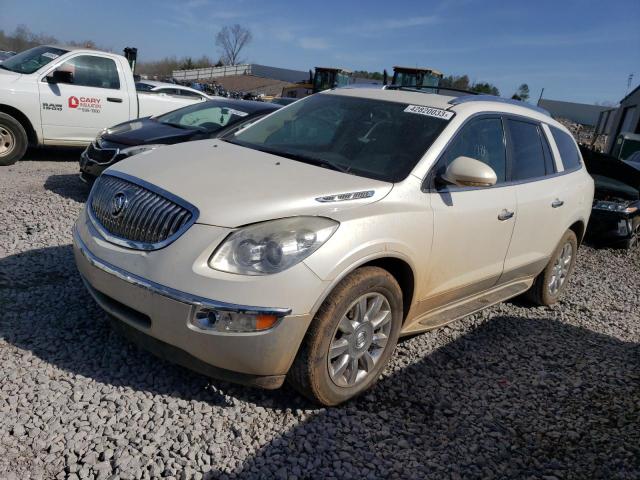 5GAKRCED8BJ390355 - 2011 BUICK ENCLAVE CXL WHITE photo 1