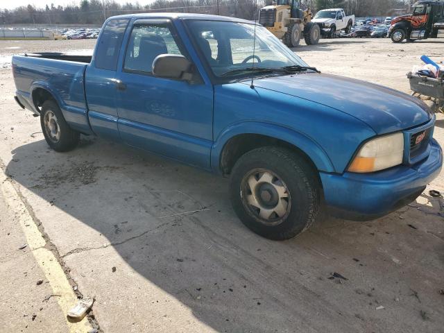 1GTCS19W518112056 - 2001 GMC SONOMA BLUE photo 4