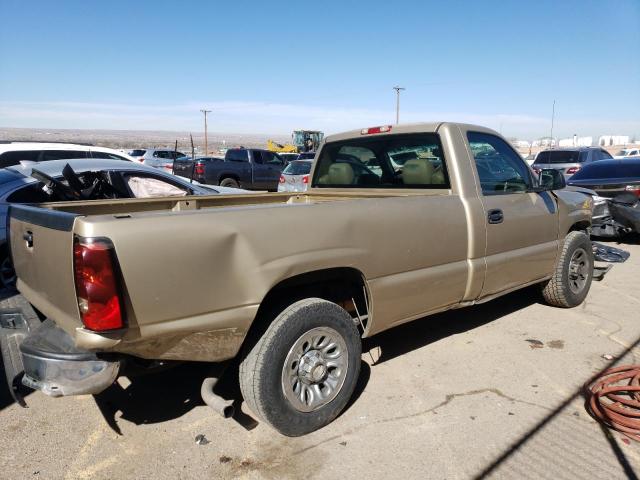 1GCEC14X37Z145551 - 2007 CHEVROLET SILVERADO C1500 CLASSIC GOLD photo 3