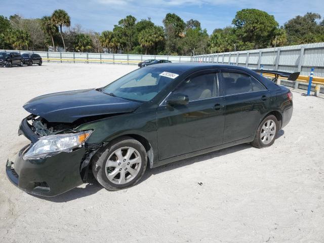 4T1BF3EK7AU570411 - 2010 TOYOTA CAMRY BASE GREEN photo 1