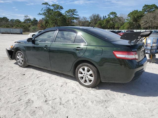 4T1BF3EK7AU570411 - 2010 TOYOTA CAMRY BASE GREEN photo 2