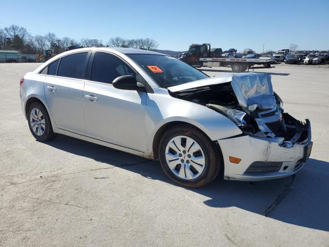 1G1PC5SHXC7112105 - 2012 CHEVROLET CRUZE LS SILVER photo 4