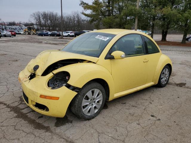 3VWPW31CX8M521482 - 2008 VOLKSWAGEN NEW BEETLE S YELLOW photo 1