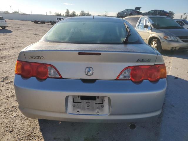 JH4DC538X4S019946 - 2004 ACURA RSX SILVER photo 6