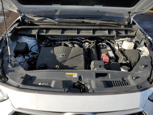 5TDGZRBH9LS000687 - 2020 TOYOTA HIGHLANDER XLE WHITE photo 12