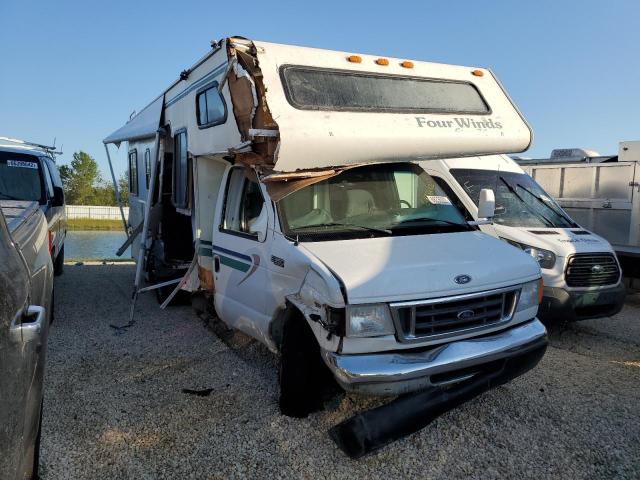 1FDWE35S0YHA92730 - 2000 FORD ECONOLINE E350 SUPER DUTY CUTAWAY VAN WHITE photo 1