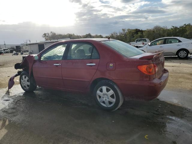 1NXBR32E15Z387064 - 2005 TOYOTA COROLLA CE BURGUNDY photo 2