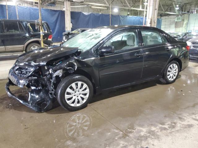 2T1BU4EE5CC793413 - 2012 TOYOTA COROLLA BASE BLACK photo 1