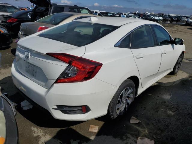 2HGFC2F71JH542143 - 2018 HONDA CIVIC EX WHITE photo 3