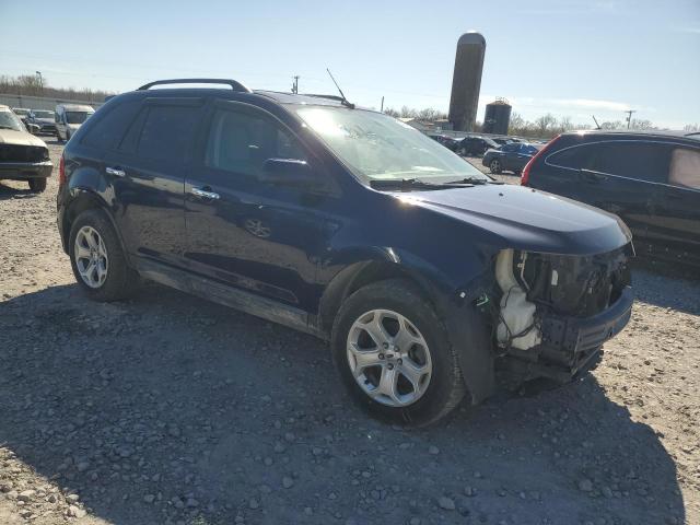 2FMDK4JC8BBB09735 - 2011 FORD EDGE SEL ლურჯი ფოტო 4