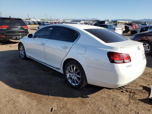 JTHBH96SX65043754 - 2006 LEXUS GS 300 WHITE photo 2