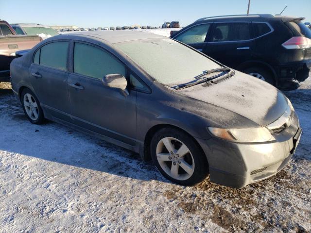 2HGFA16649H106664 - 2009 HONDA CIVIC LX-S GRAY photo 4