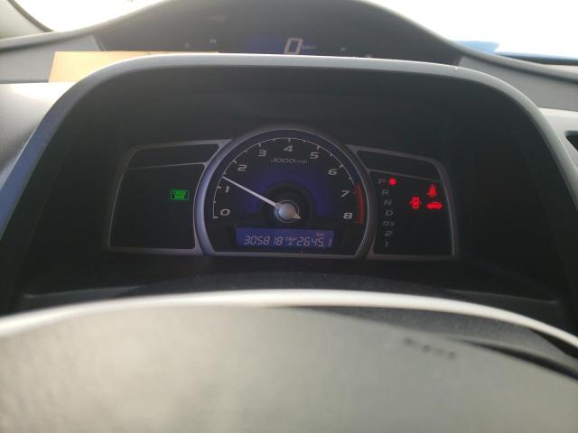 2HGFA16649H106664 - 2009 HONDA CIVIC LX-S GRAY photo 9