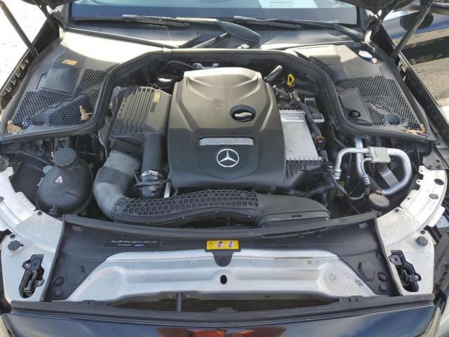 55SWF4KB1GU104943 - 2016 MERCEDES-BENZ C 300 4MATIC BLACK photo 11