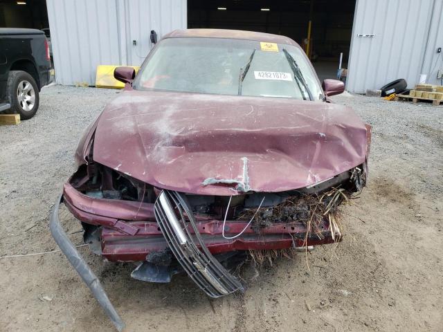 2G1WF52E129228699 - 2002 CHEVROLET IMPALA BURGUNDY photo 5