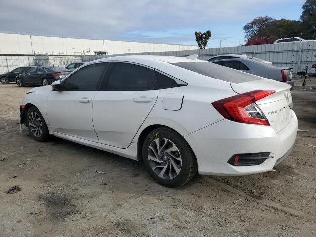 19XFC2F77HE227528 - 2017 HONDA CIVIC EX WHITE photo 2