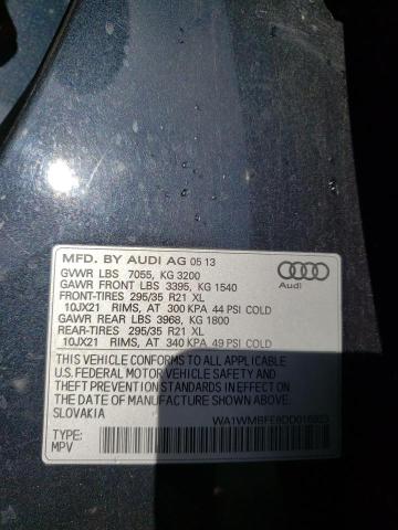 WA1WMBFE8DD016923 - 2013 AUDI Q7 PRESTIGE 蓝色 照片 13