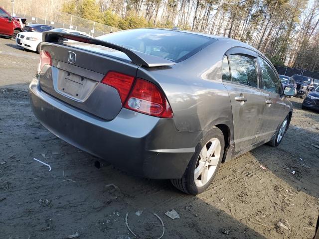 2HGFA16948H314441 - 2008 HONDA CIVIC EXL GRAY photo 3